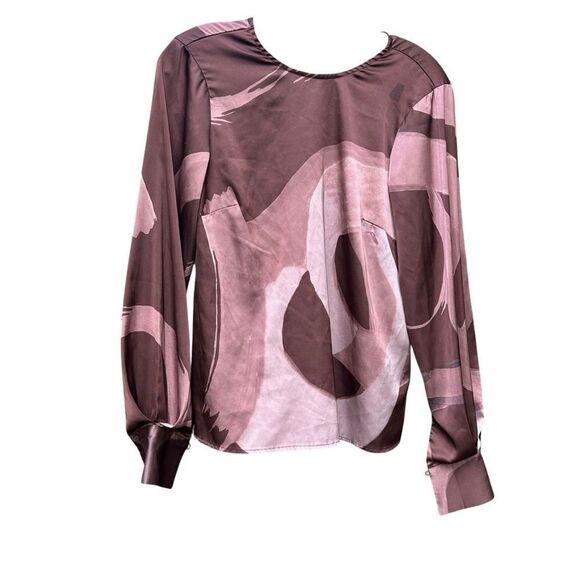 Slate & Willow Balloon Sleeve Top Size XL - Picture 4 of 6